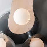 Hubbardton Forge 2025 Sterling Yoki 3-Light Semi-Flush