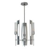 Hubbardton Forge 2025 Sterling Frosted Glass (FD) Multi Passage 3-Light Pendant