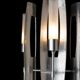 Hubbardton Forge 2025 Sterling Frosted Glass (FD) Multi Passage 3-Light Pendant