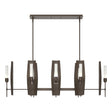 Hubbardton Forge 2024 Bronze Frosted Glass (FD) Multi Passage 8-Light Pendant