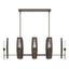 Hubbardton Forge 2024 Bronze Clear Glass (ZM) Multi Passage 8-Light Pendant