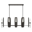 Hubbardton Forge 2024 Oil Rubbed Bronze Frosted Glass (FD) Multi Passage 8-Light Pendant