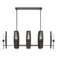 Hubbardton Forge 2024 Oil Rubbed Bronze Clear Glass (ZM) Multi Passage 8-Light Pendant