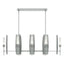 Hubbardton Forge 2024 Vintage Platinum Frosted Glass (FD) Multi Passage 8-Light Pendant