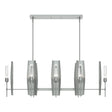Hubbardton Forge 2024 Vintage Platinum Clear Glass (ZM) Multi Passage 8-Light Pendant