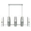 Hubbardton Forge 2024 Vintage Platinum Clear Glass (ZM) Multi Passage 8-Light Pendant