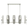 Hubbardton Forge 2024 Sterling Frosted Glass (FD) Multi Passage 8-Light Pendant