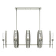 Hubbardton Forge 2024 Sterling Clear Glass (ZM) Multi Passage 8-Light Pendant