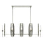 Hubbardton Forge 2024 Sterling Clear Glass (ZM) Multi Passage 8-Light Pendant