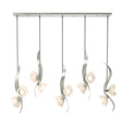 Hubbardton Forge 2024 Vintage Platinum Frosted Glass (FD) Multi Mika 10-Light Pendant