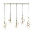 Hubbardton Forge 2024 Sterling Frosted Glass (FD) Multi Mika 10-Light Pendant