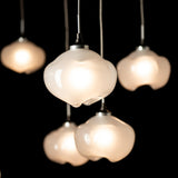 Hubbardton Forge 2025 Oil Rubbed Bronze Frosted Glass (FD) Standard Ume 10-Light Mobile Pendant
