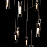 Hubbardton Forge 2025 Ink Clear Glass (ZM) Standard Exos 10-Light Mobile Pendant