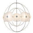 Hubbardton Forge 2025 Sterling Frosted Glass (FD) Multi Astra Orb Large Pendant