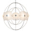 Hubbardton Forge 2025 Sterling Frosted Glass (FD) Multi Astra Orb Large Pendant