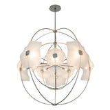 Hubbardton Forge 2025 Sterling Frosted Glass (FD) Multi Astra Orb Large Pendant