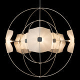 Hubbardton Forge 2025 Sterling Frosted Glass (FD) Multi Astra Orb Large Pendant
