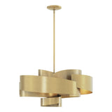 Hubbardton Forge 2025 Modern Brass Multi Zen Pendant