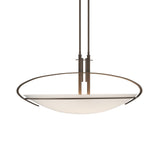 Hubbardton Forge 2004 Bronze Opal Glass (GG) Multi Mackintosh Pendant