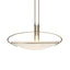 Hubbardton Forge 2004 Soft Gold Opal Glass (GG) Multi Mackintosh Pendant