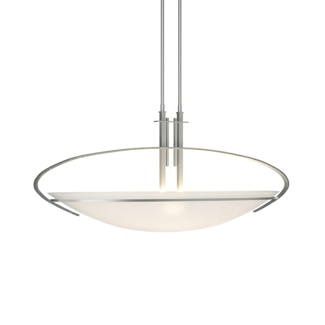 Hubbardton Forge 2004 Vintage Platinum Opal Glass (GG) Multi Mackintosh Pendant