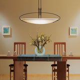 Hubbardton Forge 2004 Dark Smoke Opal Glass (GG) Multi Mackintosh Large Pendant