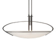 Hubbardton Forge 2004 Oil Rubbed Bronze Opal Glass (GG) Multi Mackintosh Large Pendant