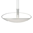 Hubbardton Forge 2004 Vintage Platinum Opal Glass (GG) Multi Mackintosh Large Pendant