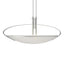 Hubbardton Forge 2004 Vintage Platinum Opal Glass (GG) Multi Mackintosh Large Pendant