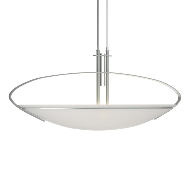 Hubbardton Forge 2004 Vintage Platinum Opal Glass (GG) Multi Mackintosh Large Pendant