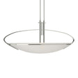 Hubbardton Forge 2004 Sterling Opal Glass (GG) Multi Mackintosh Large Pendant