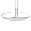 Hubbardton Forge 2004 Sterling Opal Glass (GG) Multi Mackintosh Large Pendant