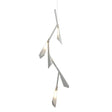 Hubbardton Forge 2014 Vintage Platinum Vintage Platinum Quill LED Pendant