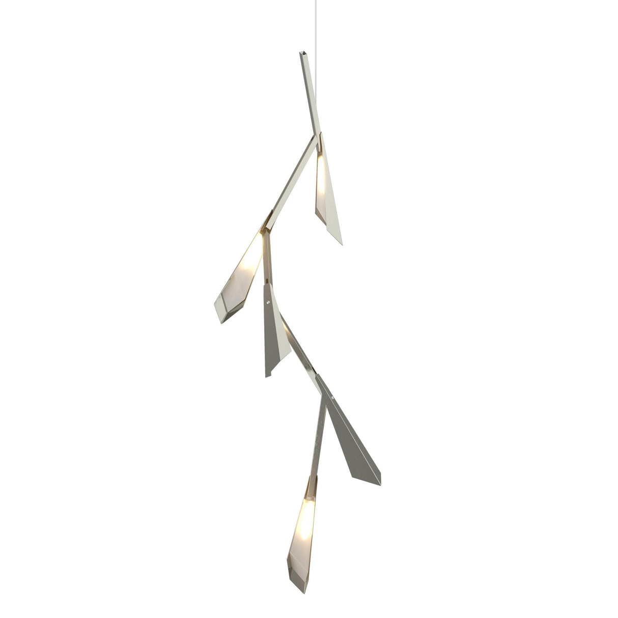 Hubbardton Forge 2014 Sterling Sterling Quill LED Pendant