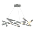 Hubbardton Forge 2017 Vintage Platinum Vintage Platinum Quill Large LED Pendant