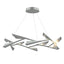 Hubbardton Forge 2017 Vintage Platinum Vintage Platinum Quill Large LED Pendant