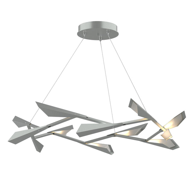 Hubbardton Forge 2017 Vintage Platinum Vintage Platinum Quill Large LED Pendant