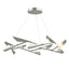 Hubbardton Forge 2017 Sterling Sterling Quill Large LED Pendant