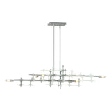 Hubbardton Forge 2019 Vintage Platinum Multi Grid Pendant