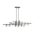 Hubbardton Forge 2019 Natural Iron Multi Grid Pendant
