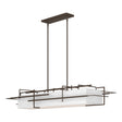 Hubbardton Forge 2020 Bronze Natural Anna Shade (SF) Multi Etch Pendant