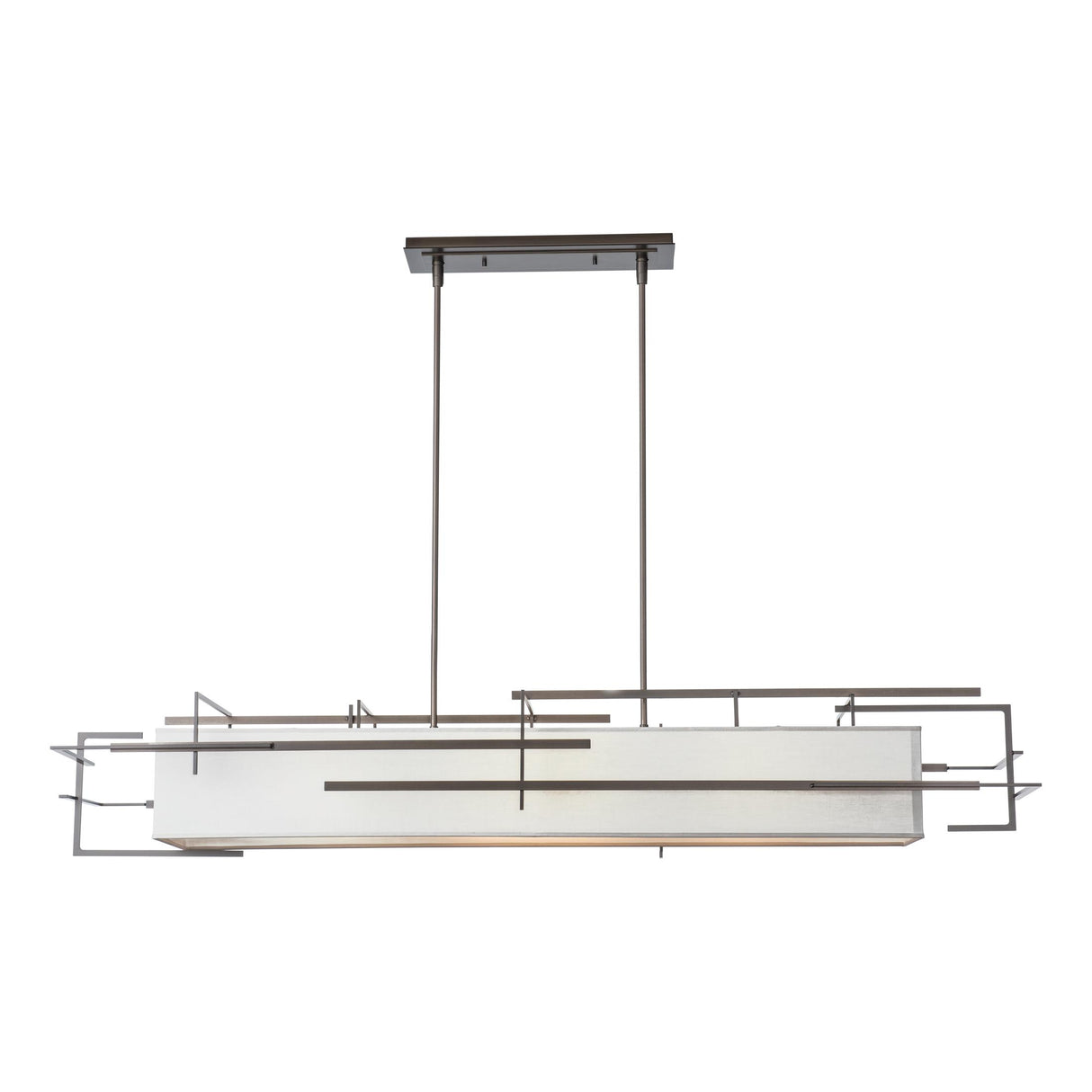 Hubbardton Forge 2020 Bronze Natural Anna Shade (SF) Multi Etch Pendant