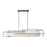 Hubbardton Forge 2020 Bronze Natural Anna Shade (SF) Multi Etch Pendant