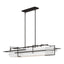 Hubbardton Forge 2020 Oil Rubbed Bronze Natural Anna Shade (SF) Multi Etch Pendant
