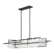 Hubbardton Forge 2020 Natural Iron Natural Anna Shade (SF) Multi Etch Pendant