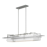 Hubbardton Forge 2020 Vintage Platinum Natural Anna Shade (SF) Multi Etch Pendant