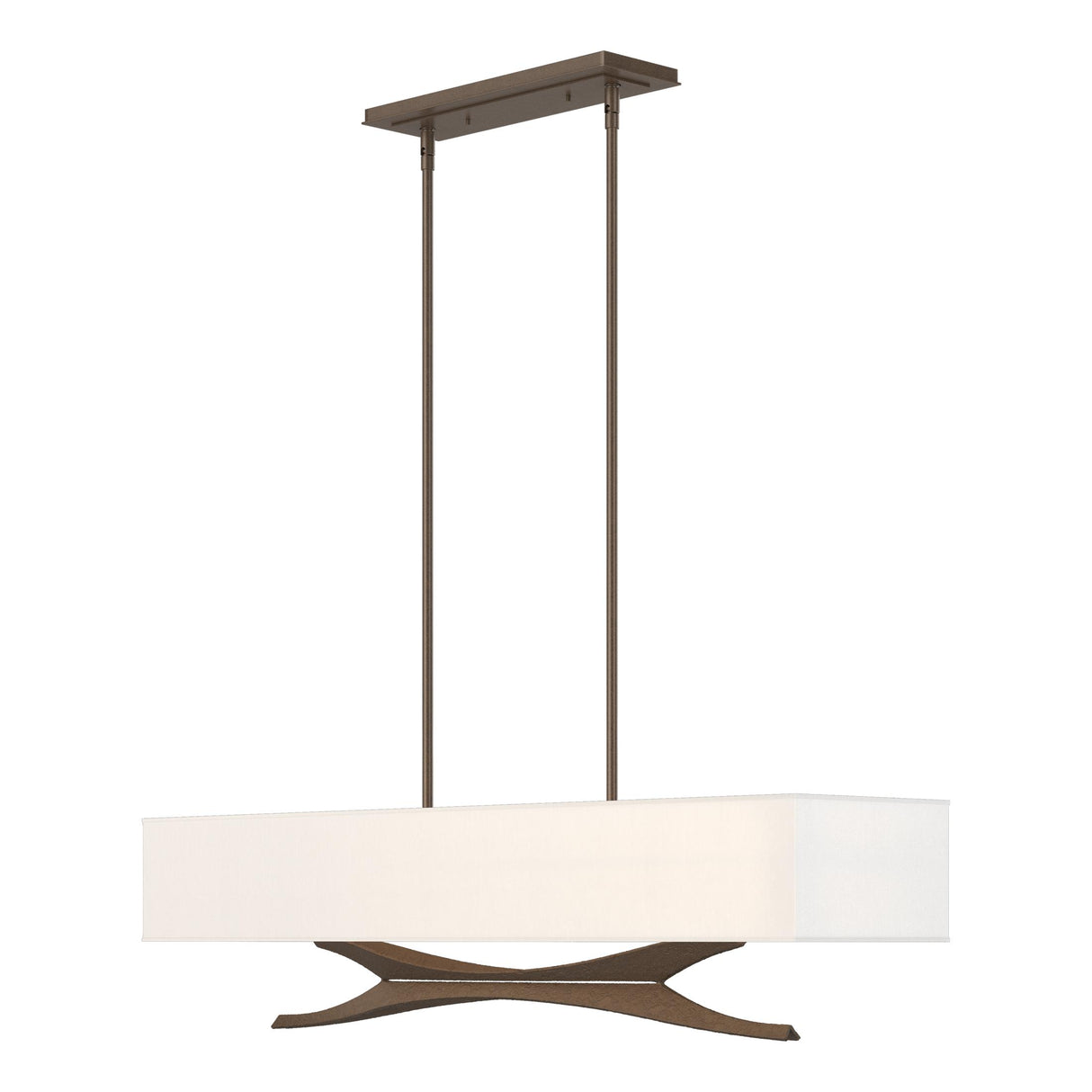 Hubbardton Forge 2013 Bronze Natural Anna Shade (SF) Multi Moreau Pendant