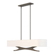 Hubbardton Forge 2013 Dark Smoke Natural Anna Shade (SF) Multi Moreau Pendant