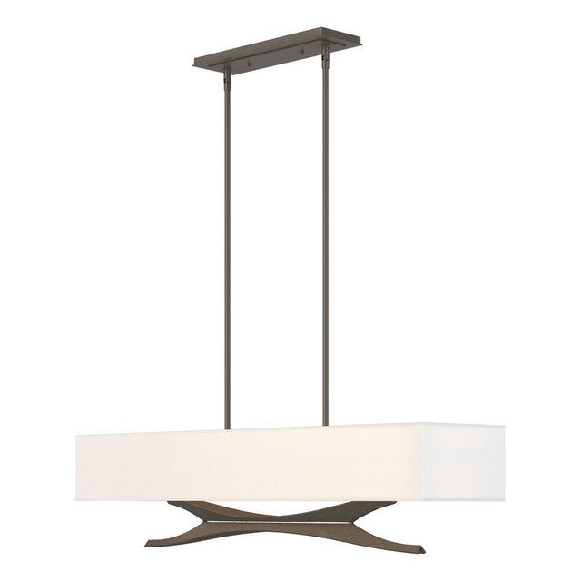 Hubbardton Forge 2013 Dark Smoke Natural Anna Shade (SF) Multi Moreau Pendant