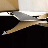 Hubbardton Forge 2013 Dark Smoke Natural Anna Shade (SF) Multi Moreau Pendant